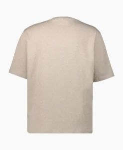 T-Shirts^Ami Paris T-Shirt Korte Mouw Ami De Coeur Ecru