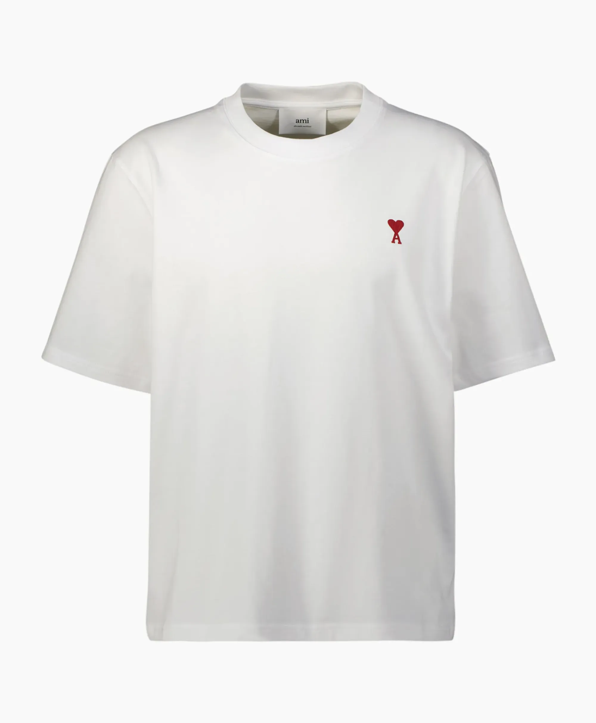 T-Shirts^Ami Paris T-Shirt Korte Mouw Ami De Coeur Off White