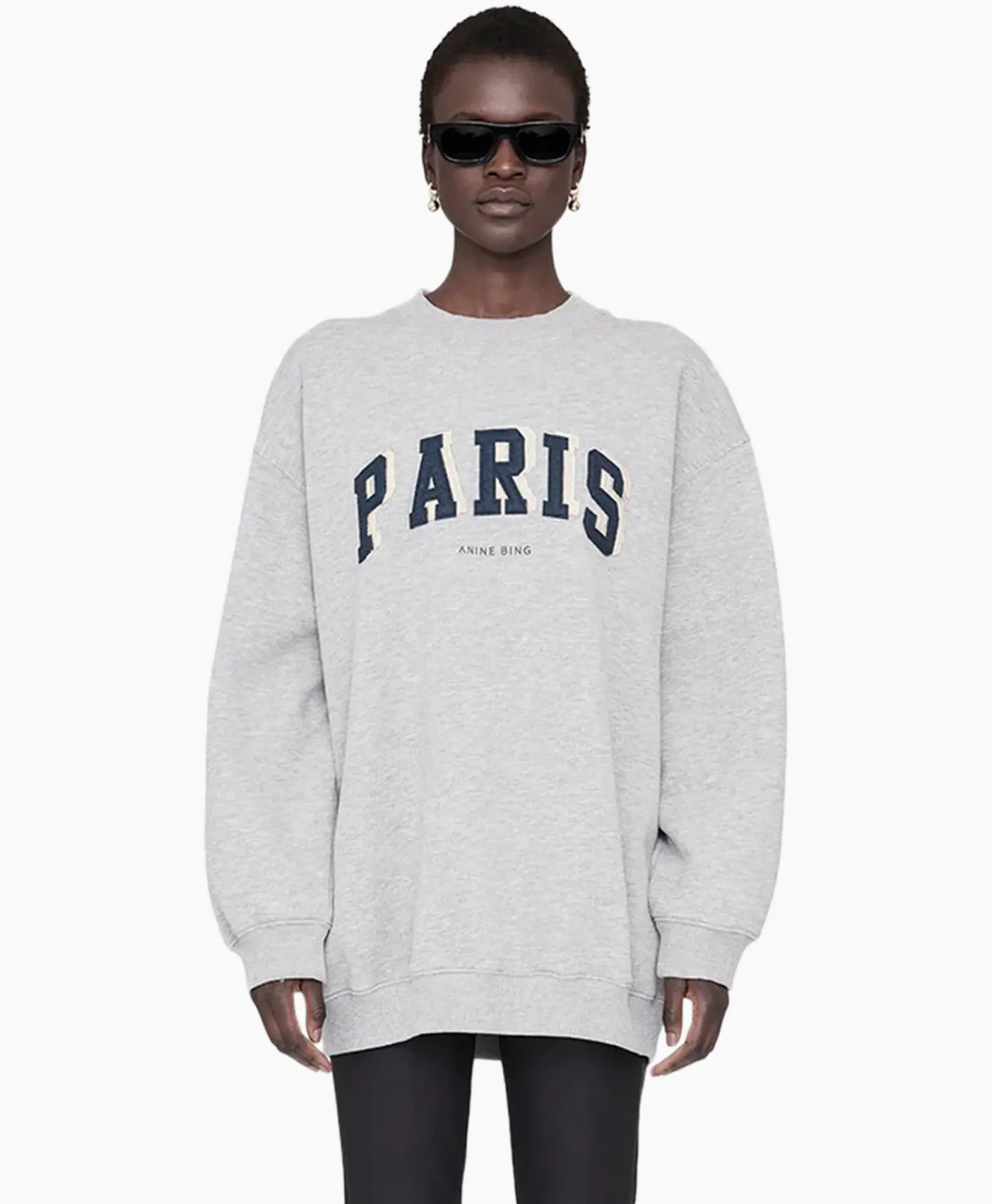 Truien^Anine Bing Sweater Tyler Paris Grijs