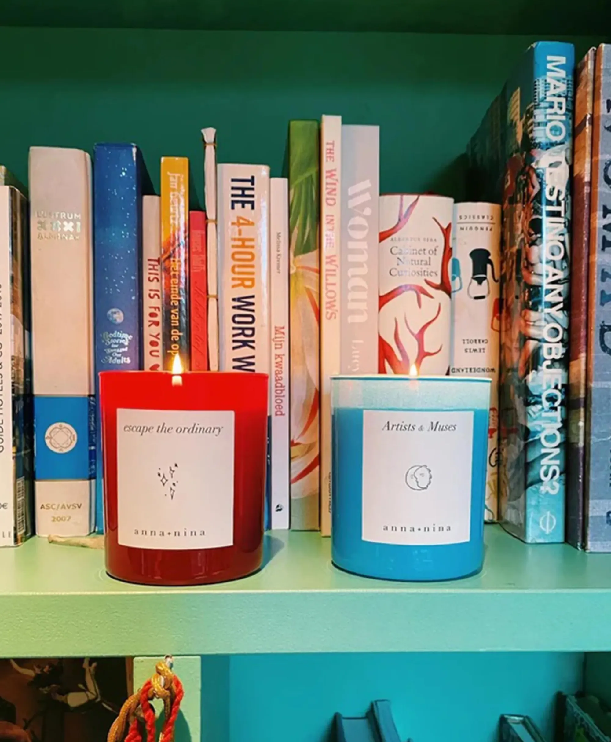 Lifestyle^Anna+nina Kaars Escape The Ordinary Scented Candle Rood