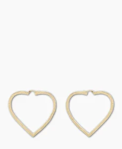 Sieraden^Anna+nina Oorbellen Funky Love Hoop Goud