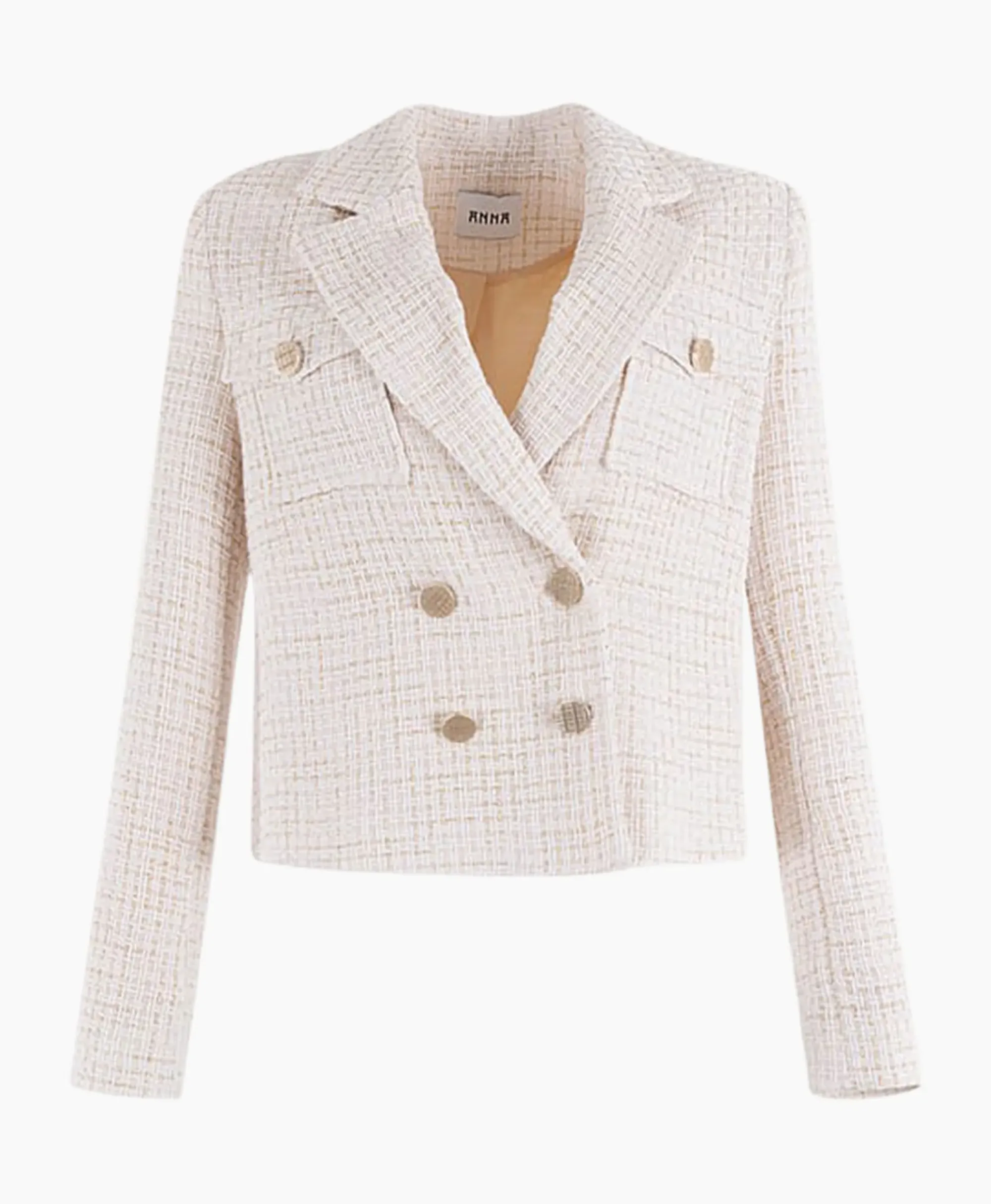 Blazers^Anna Van Toor Blazer 33A01-02613 Off White