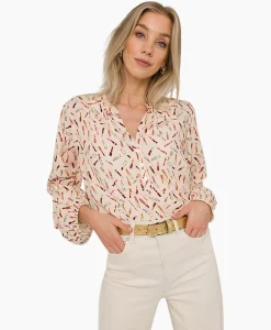 Blouses^Anna Van Toor Blouse 74A05-03220A Rood