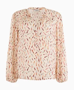 Blouses^Anna Van Toor Blouse 74A05-03220A Rood