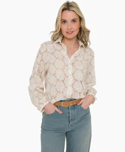 Blouses^Anna Van Toor Blouse 17A05-03445A Zand