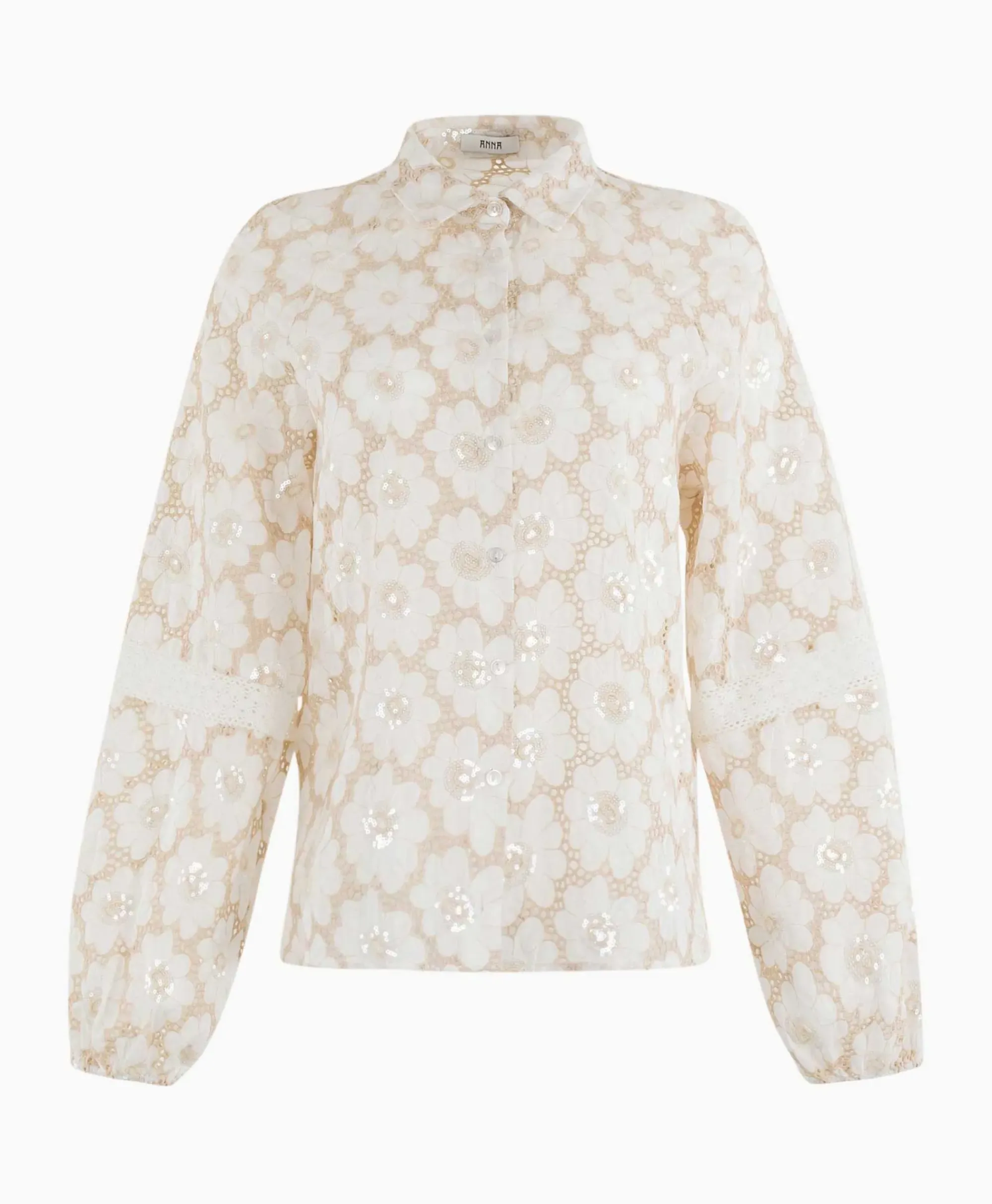 Blouses^Anna Van Toor Blouse 17A05-03445A Zand