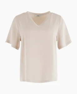 T-Shirts & Tops^Anna Van Toor Blouse 43A05-03391 Beige