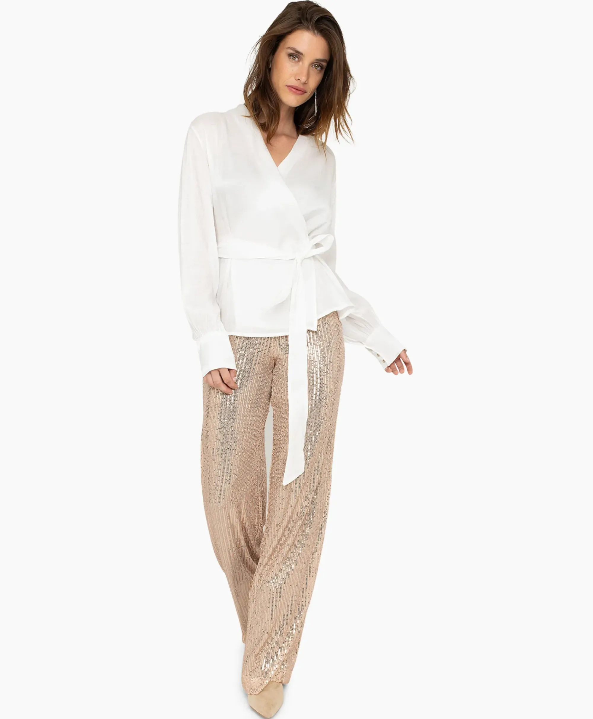 Blouses^Anna Van Toor Blouse 43A05-03347 Beige