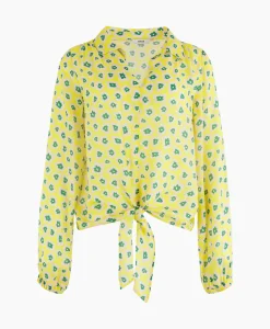 Blouses^Anna Van Toor Blouse 43A05-03377 Licht Groen