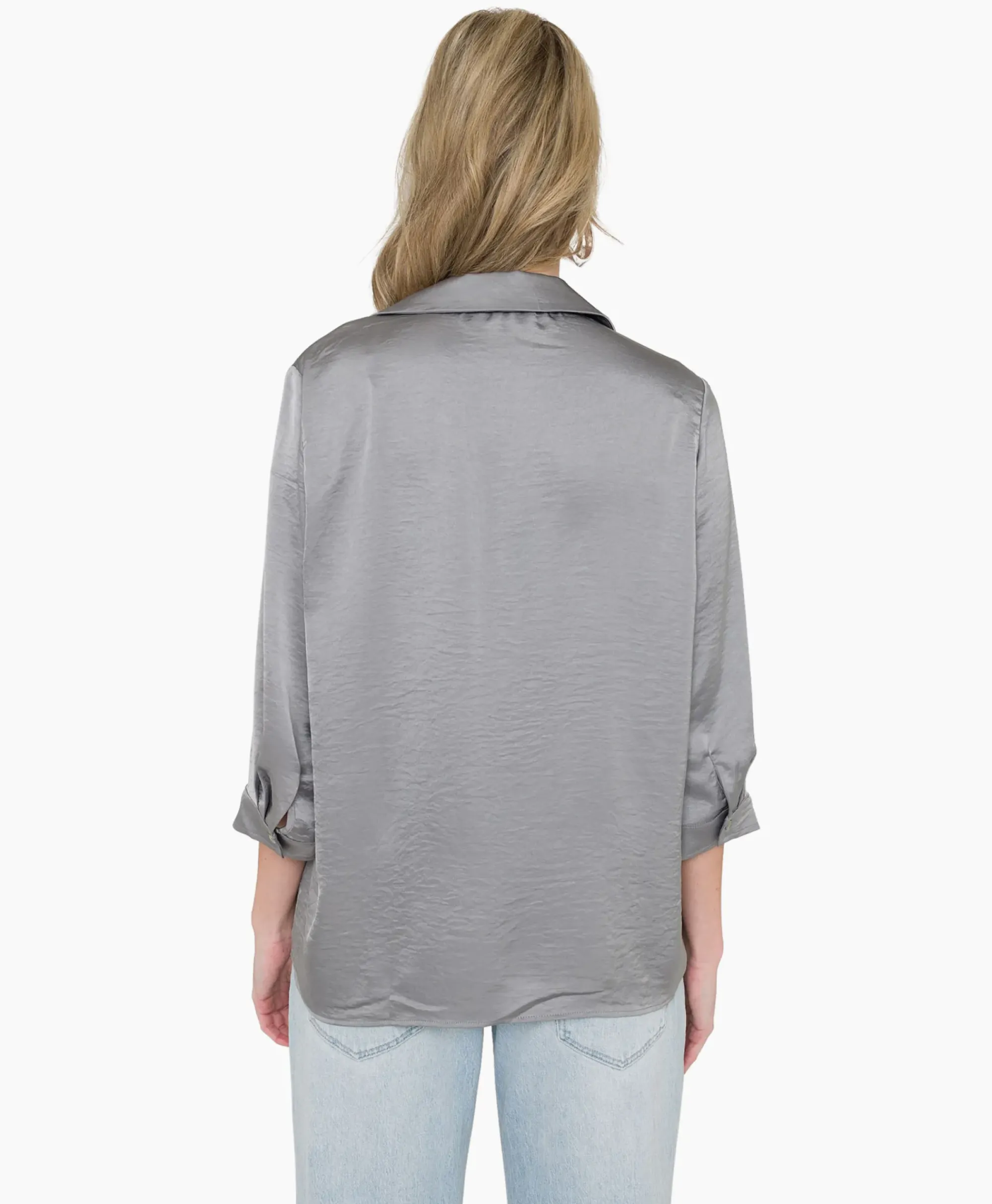 Blouses^Anna Van Toor Blouse 32A05-03274 Zilver