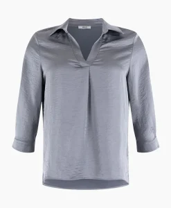 Blouses^Anna Van Toor Blouse 32A05-03274 Zilver