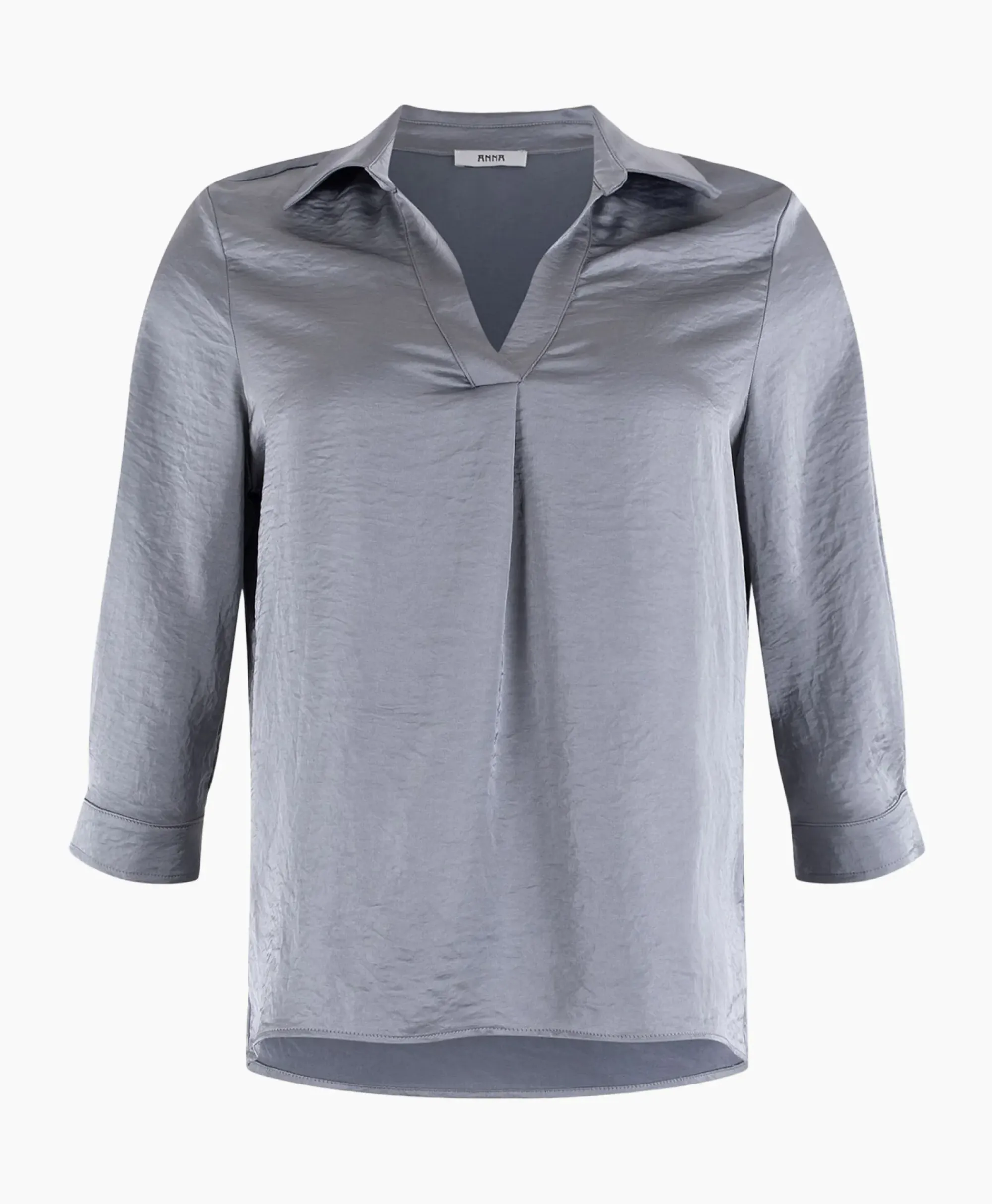 Blouses^Anna Van Toor Blouse 32A05-03274 Zilver