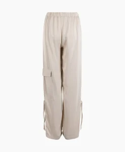 Broeken^Anna Van Toor Broek 43A02-03183 Beige