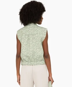 Gilets^Anna Van Toor Gilet 43A11-02108B Groen