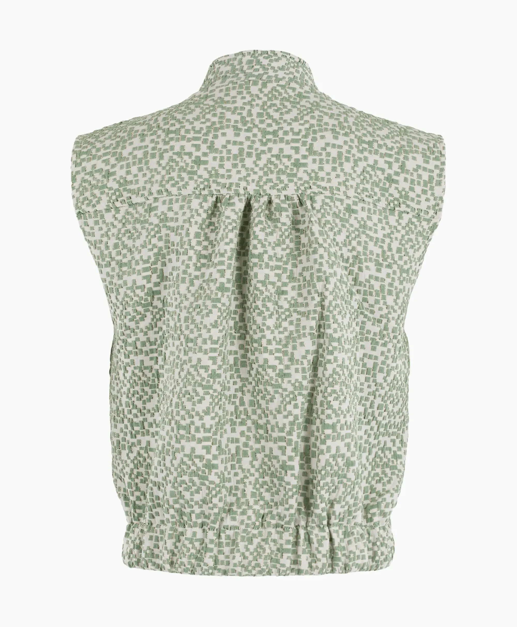 Gilets^Anna Van Toor Gilet 43A11-02108B Groen