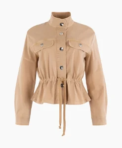 Jassen^Anna Van Toor Gilet 32A01-02609 Zand