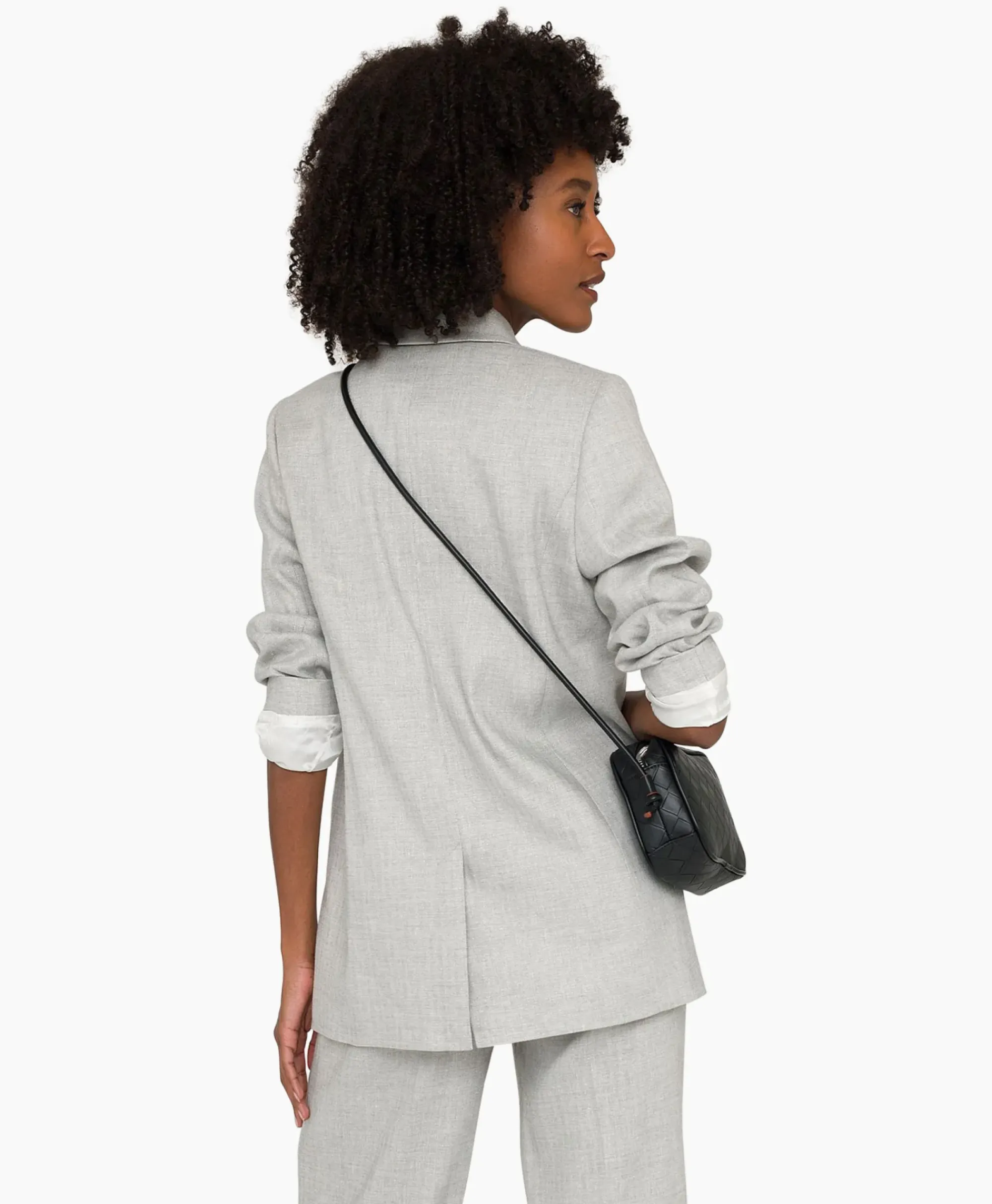Gilets^Anna Van Toor Gilet 33A01-02610 Zilver