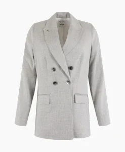 Gilets^Anna Van Toor Gilet 33A01-02610 Zilver