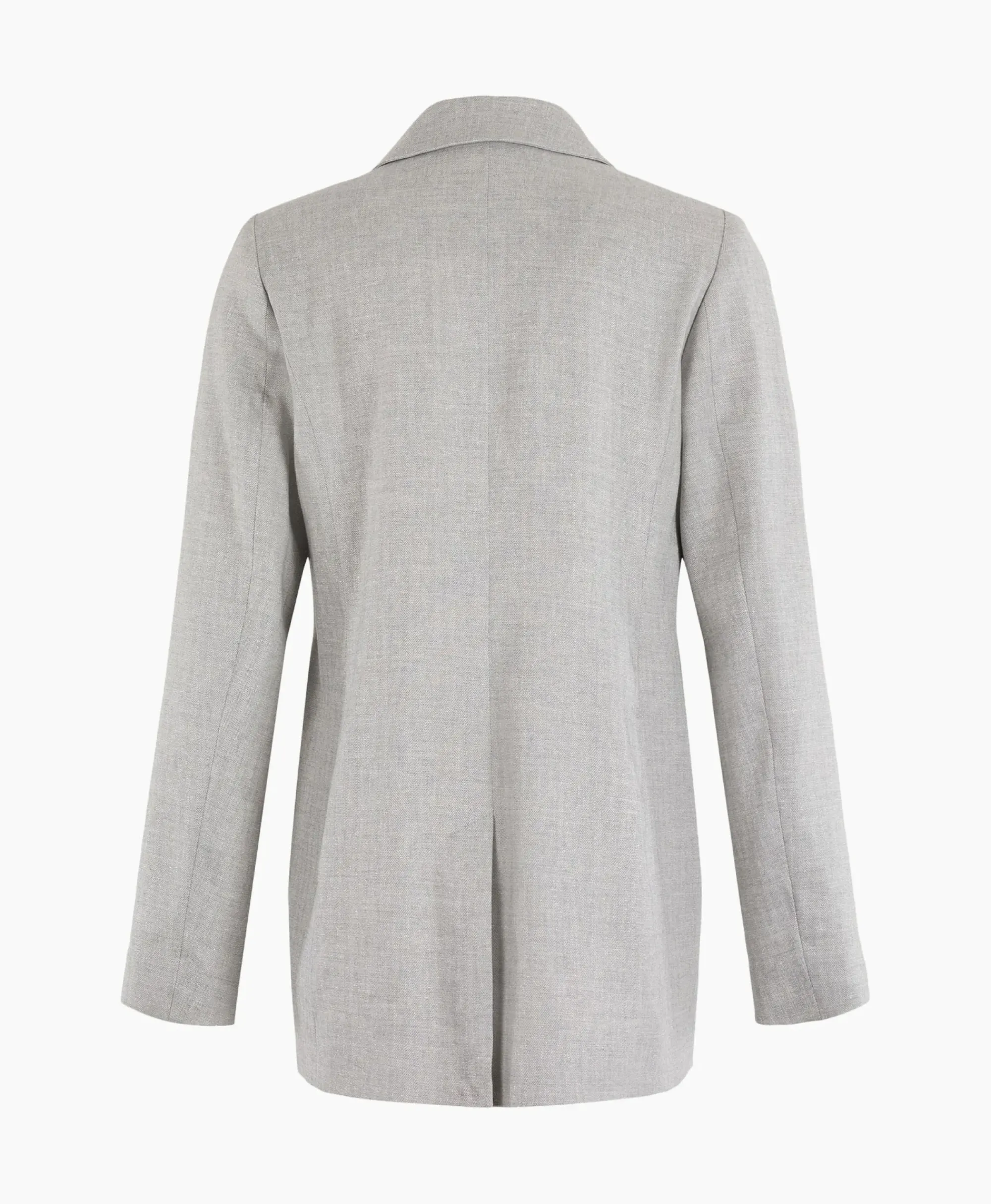 Gilets^Anna Van Toor Gilet 33A01-02610 Zilver