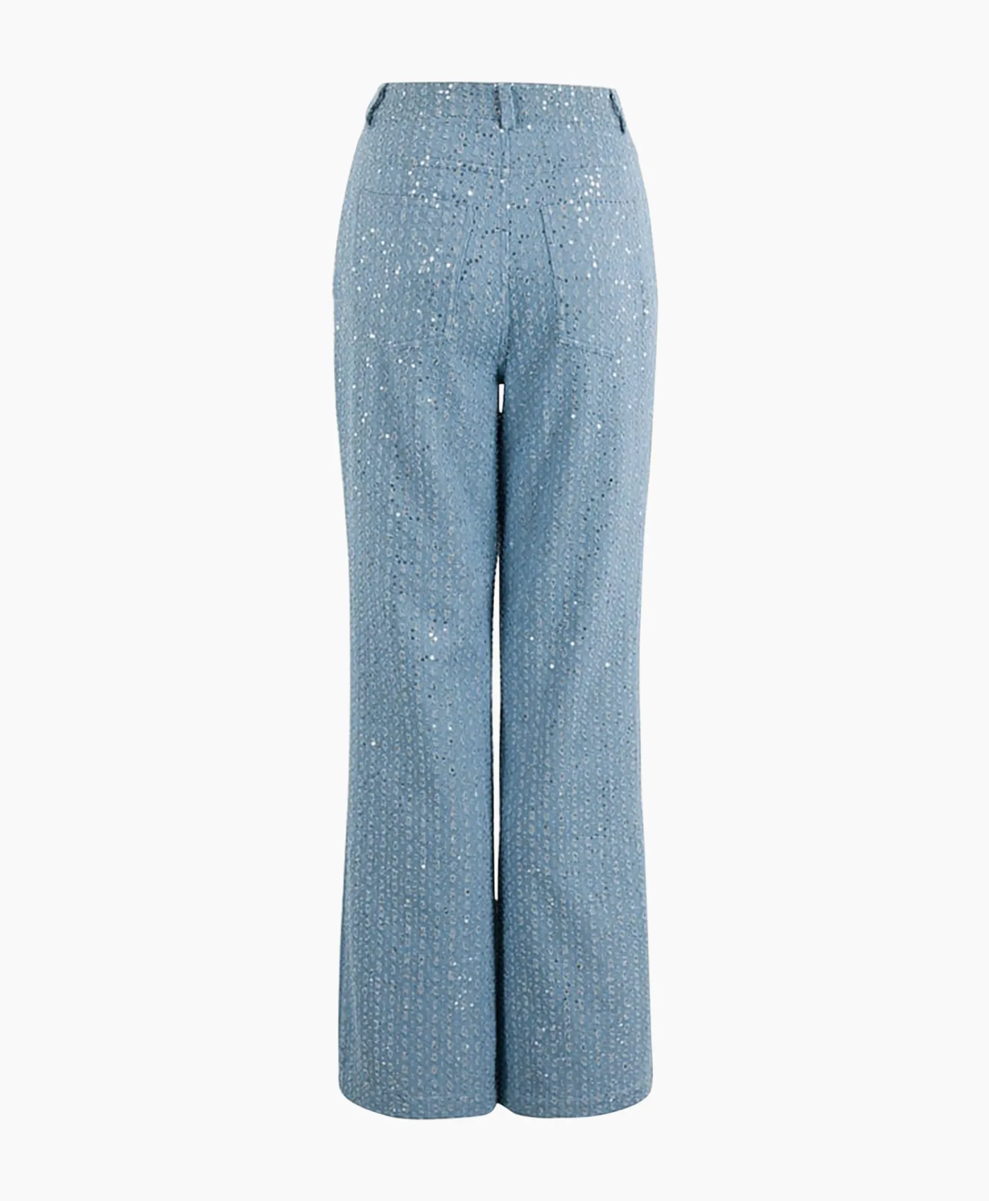 Broeken^Anna Van Toor Jeans 17A02-03178A Blauw
