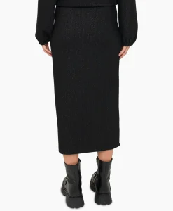 Rokken^Anna Van Toor Rok 43A03-02651 Zwart