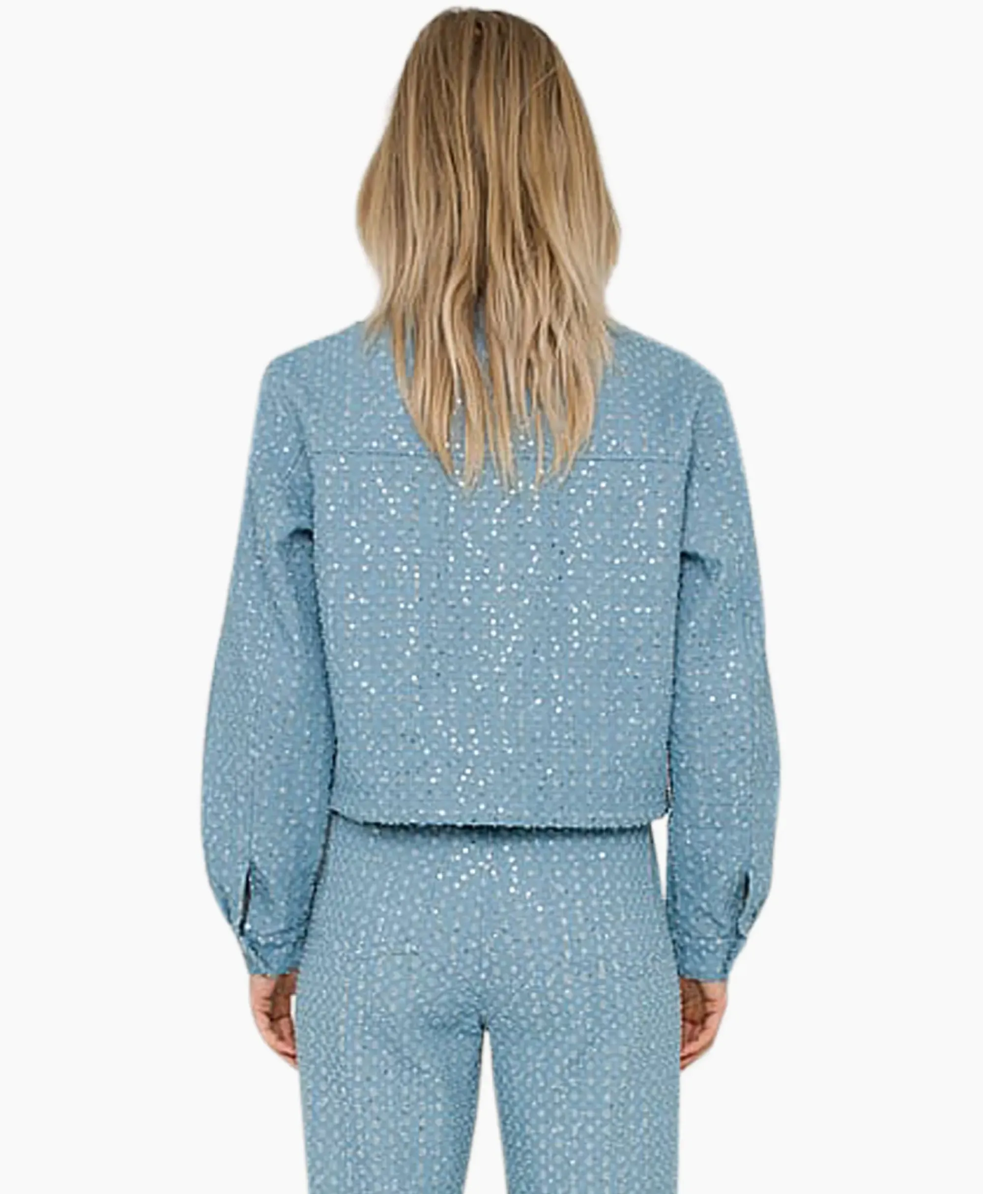 Blouses^Anna Van Toor Spijkerjas 17A01-02612 Blauw