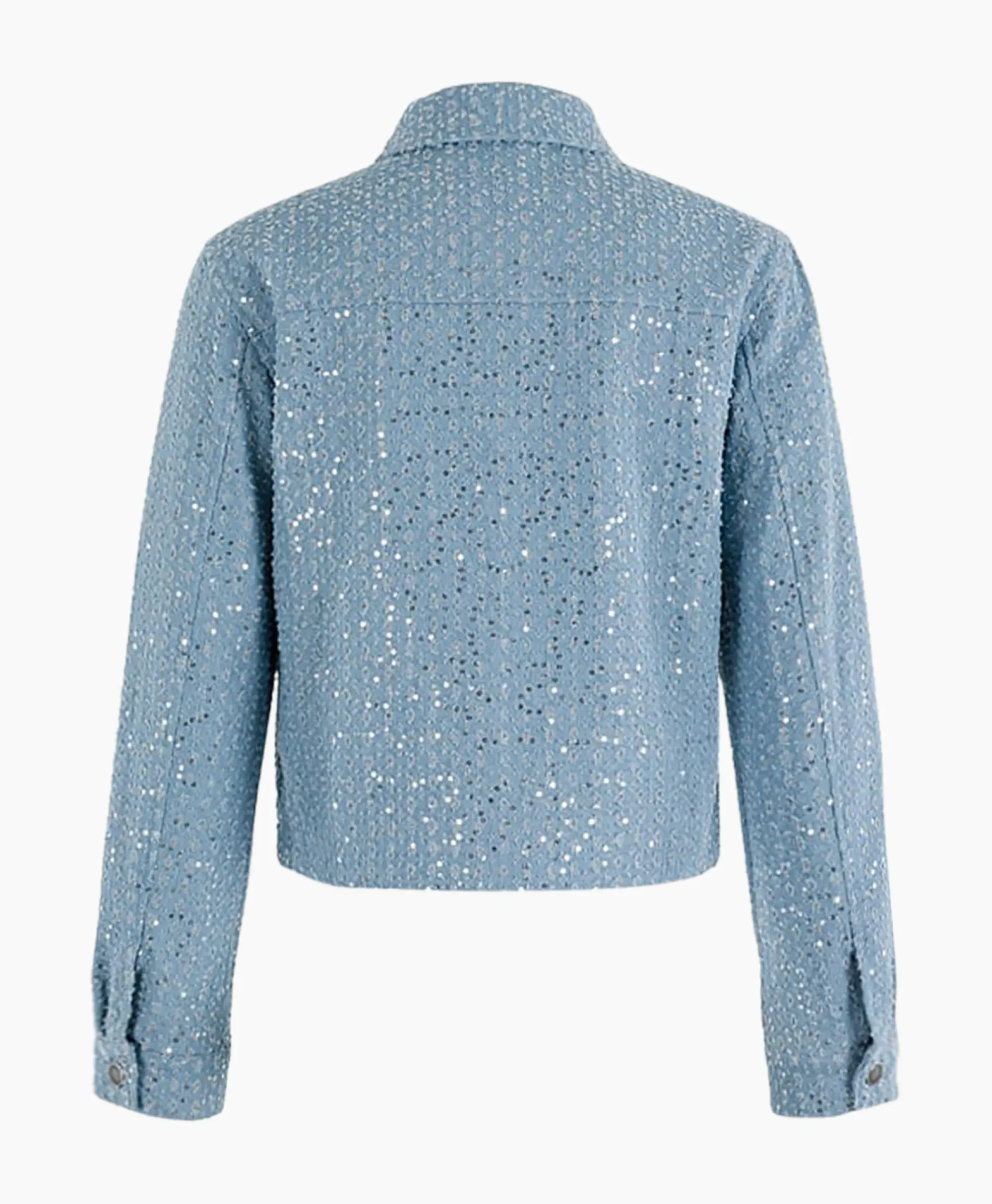 Blouses^Anna Van Toor Spijkerjas 17A01-02612 Blauw