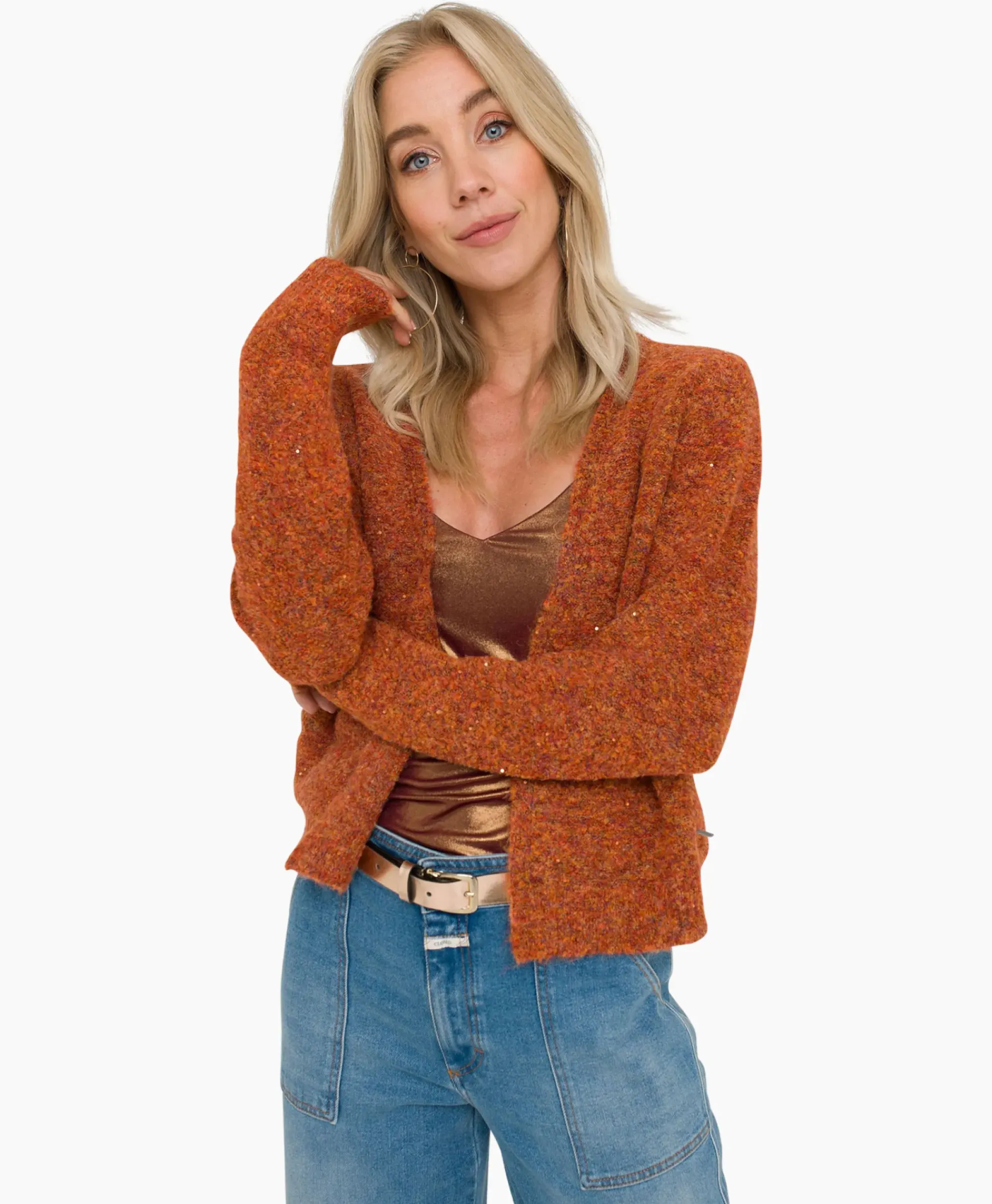 T-Shirts & Tops^Anna Van Toor T-Shirt 74A04-03657 Brons