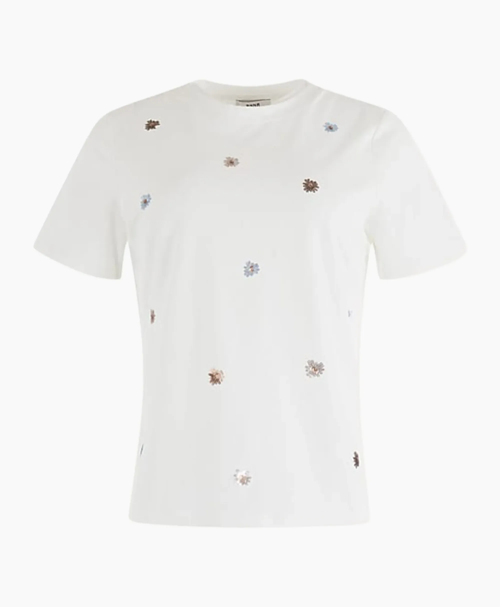 T-Shirts & Tops^Anna Van Toor T-Shirt Korte Mouw 08A04-03629 Off White