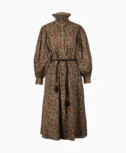 Jurken^Antik Batik Maxi Jurk Zina Long Dress Diversen