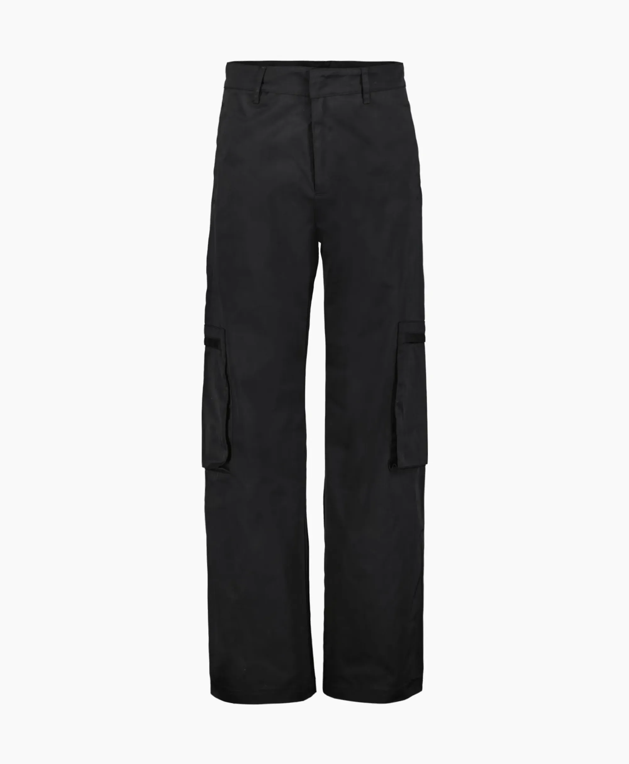 Broeken^Arte Antwerp Broek Nylon Double Knee Pocket Zwart