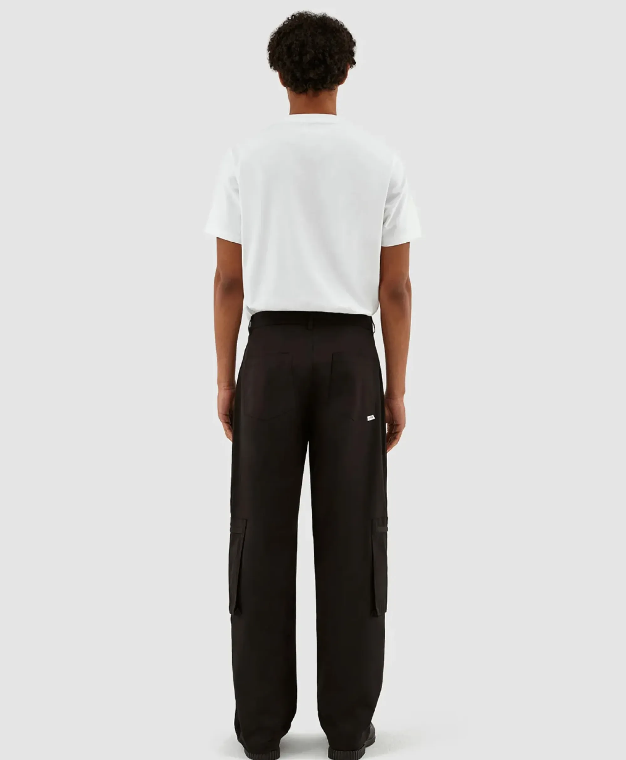 Broeken^Arte Antwerp Broek Nylon Double Knee Pocket Zwart