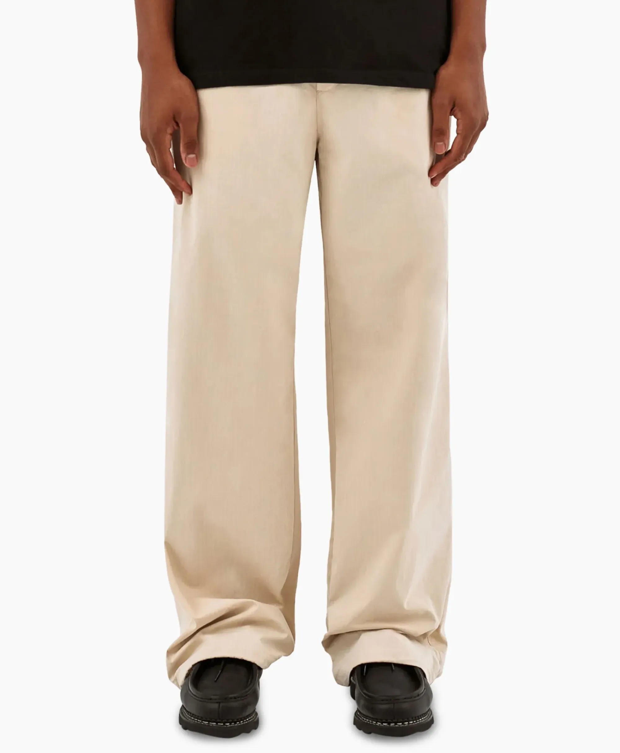 Broeken^Arte Antwerp Broek Oversized Drawstring Off White