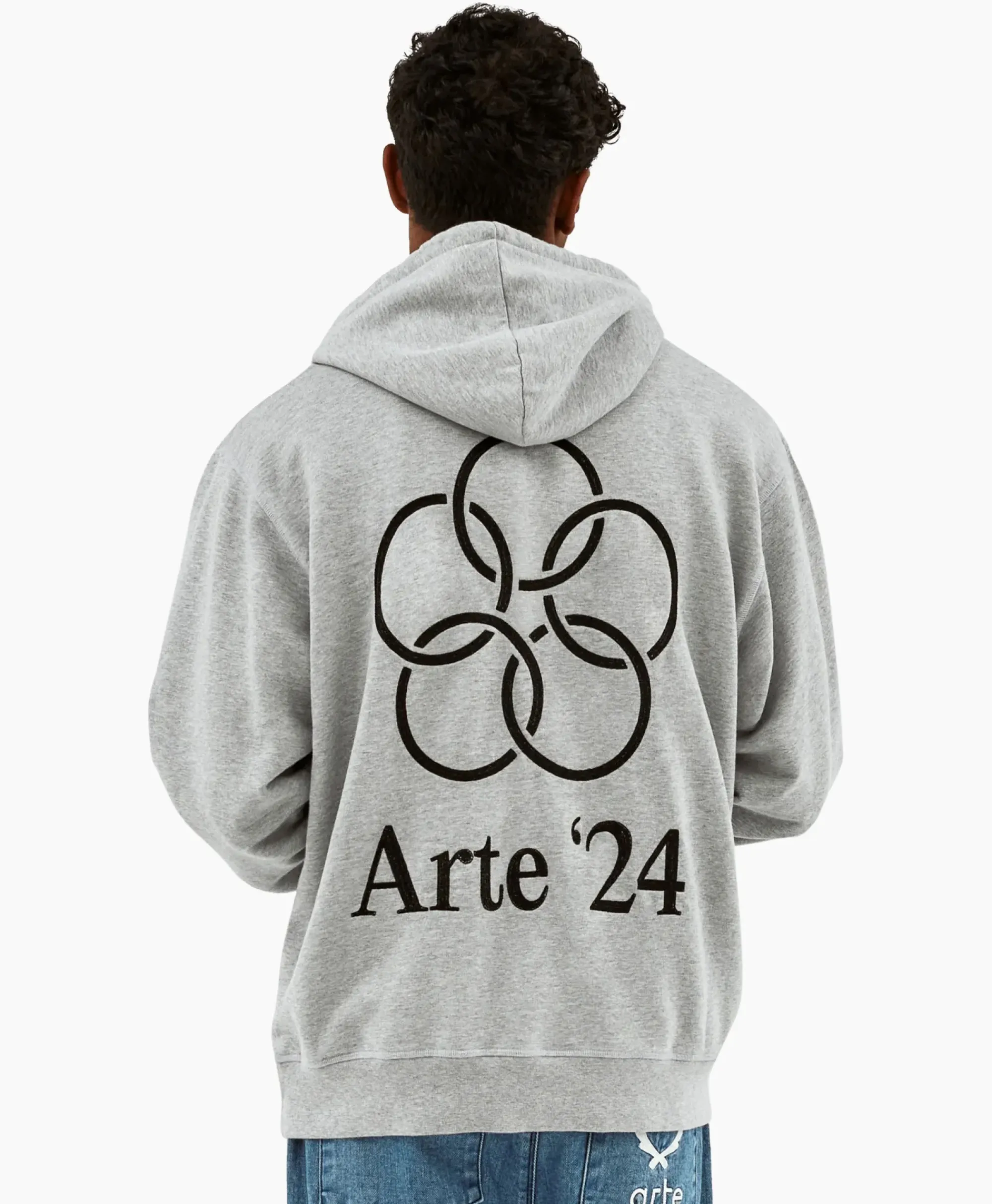 Truien^Arte Antwerp Hoodie Arte'24 Circles Back Grijs