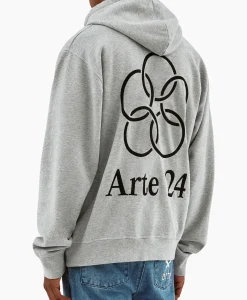 Truien^Arte Antwerp Hoodie Arte'24 Circles Back Grijs