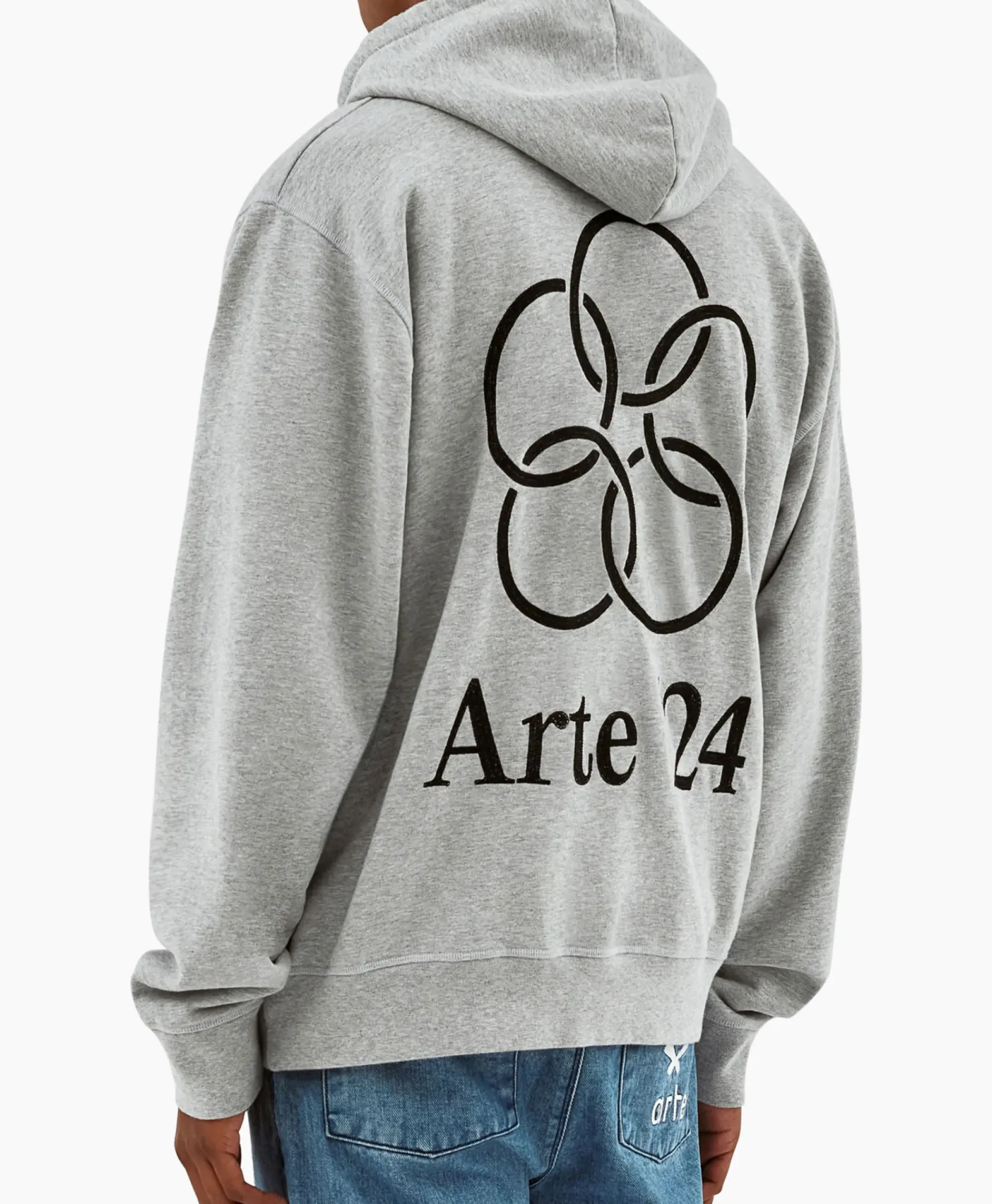 Truien^Arte Antwerp Hoodie Arte'24 Circles Back Grijs
