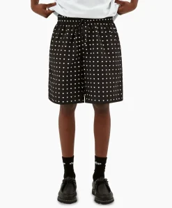 Broeken^Arte Antwerp Korte Broek Heat Print Zwart