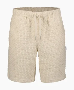 Broeken^Arte Antwerp Korte Broek Jacquard Croche Off White