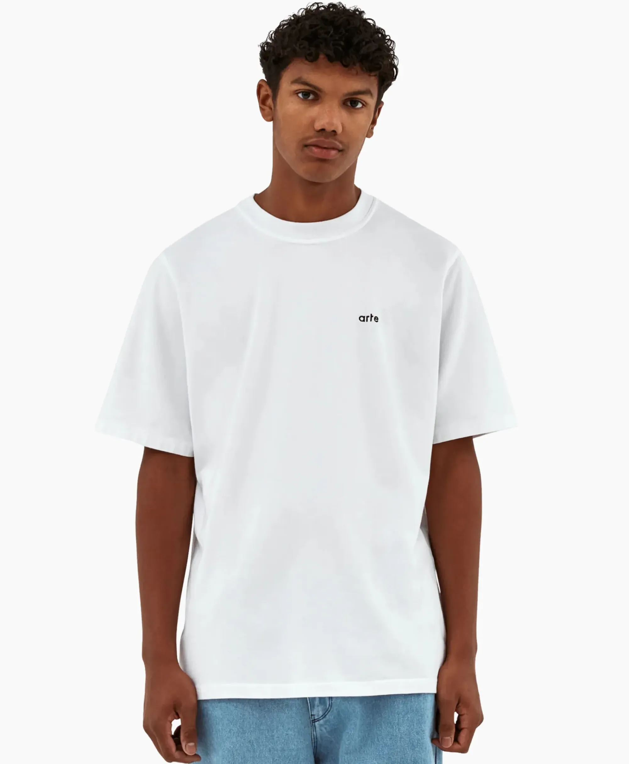 T-Shirts^Arte Antwerp T-Shirt Korte Mouw Heart Rings Back Print Wit