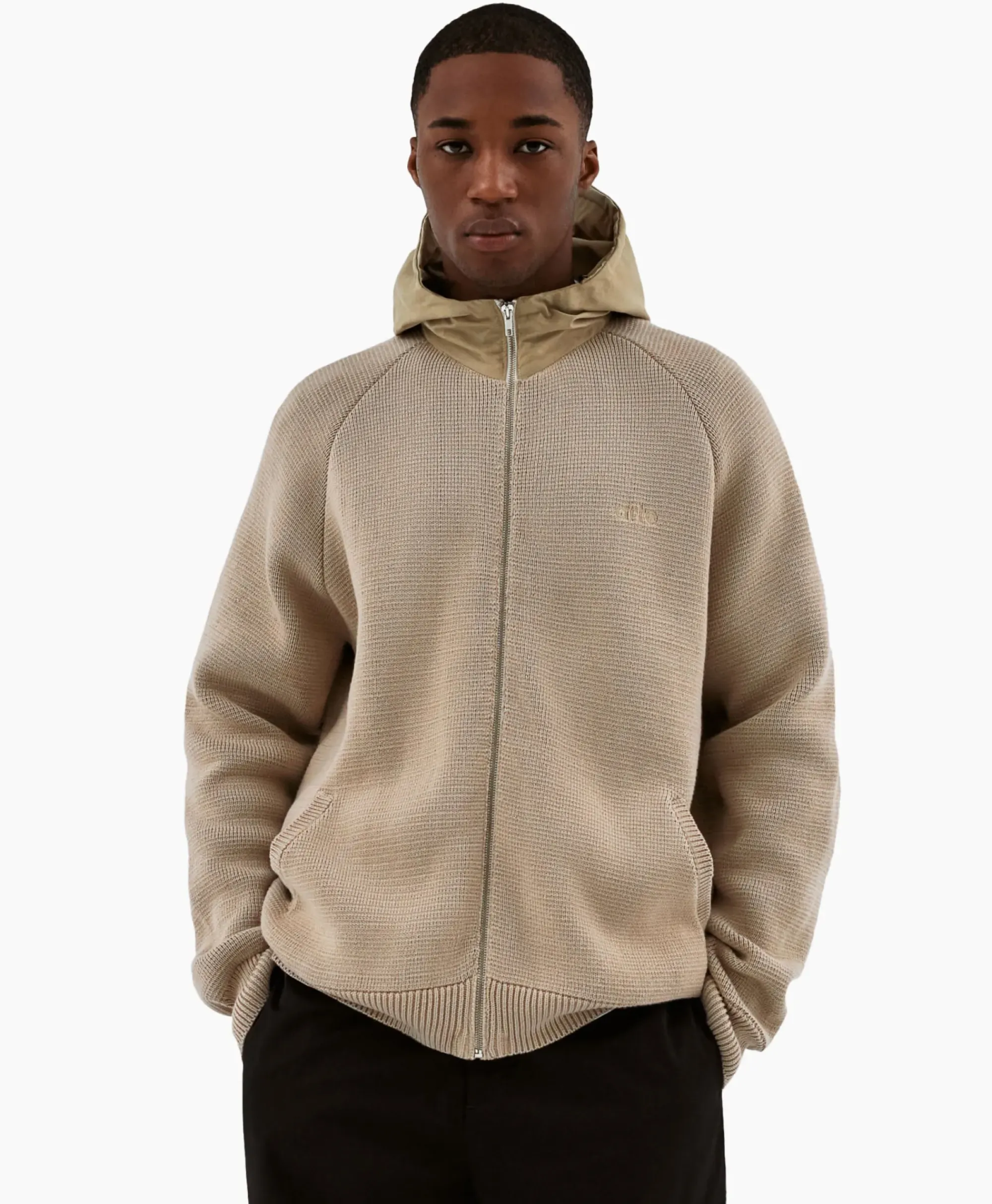 Vesten^Arte Antwerp Vest Nylon Hood Off White