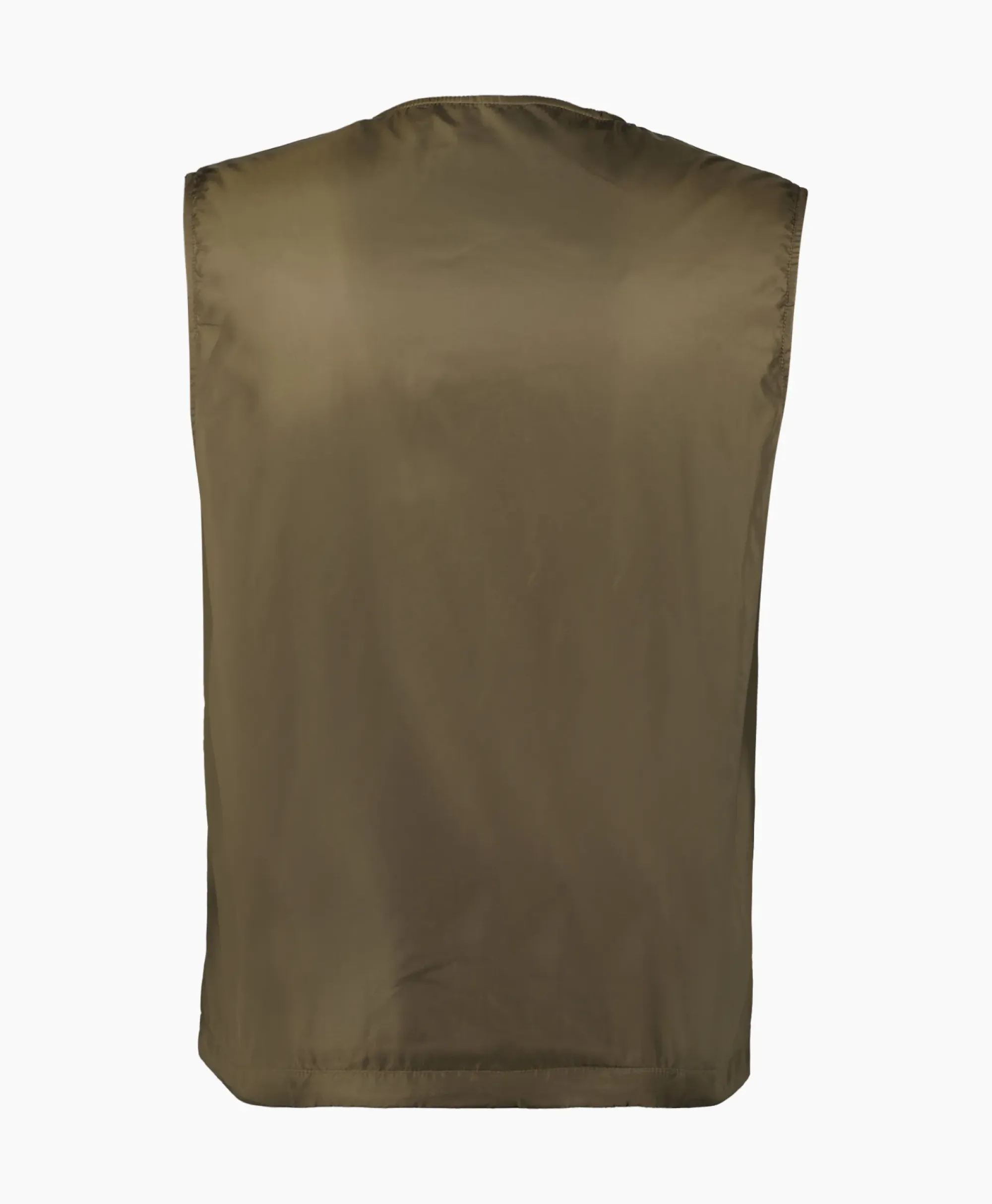 Jassen^Aspesi Bodywarmer Gilet Minimo Khaki
