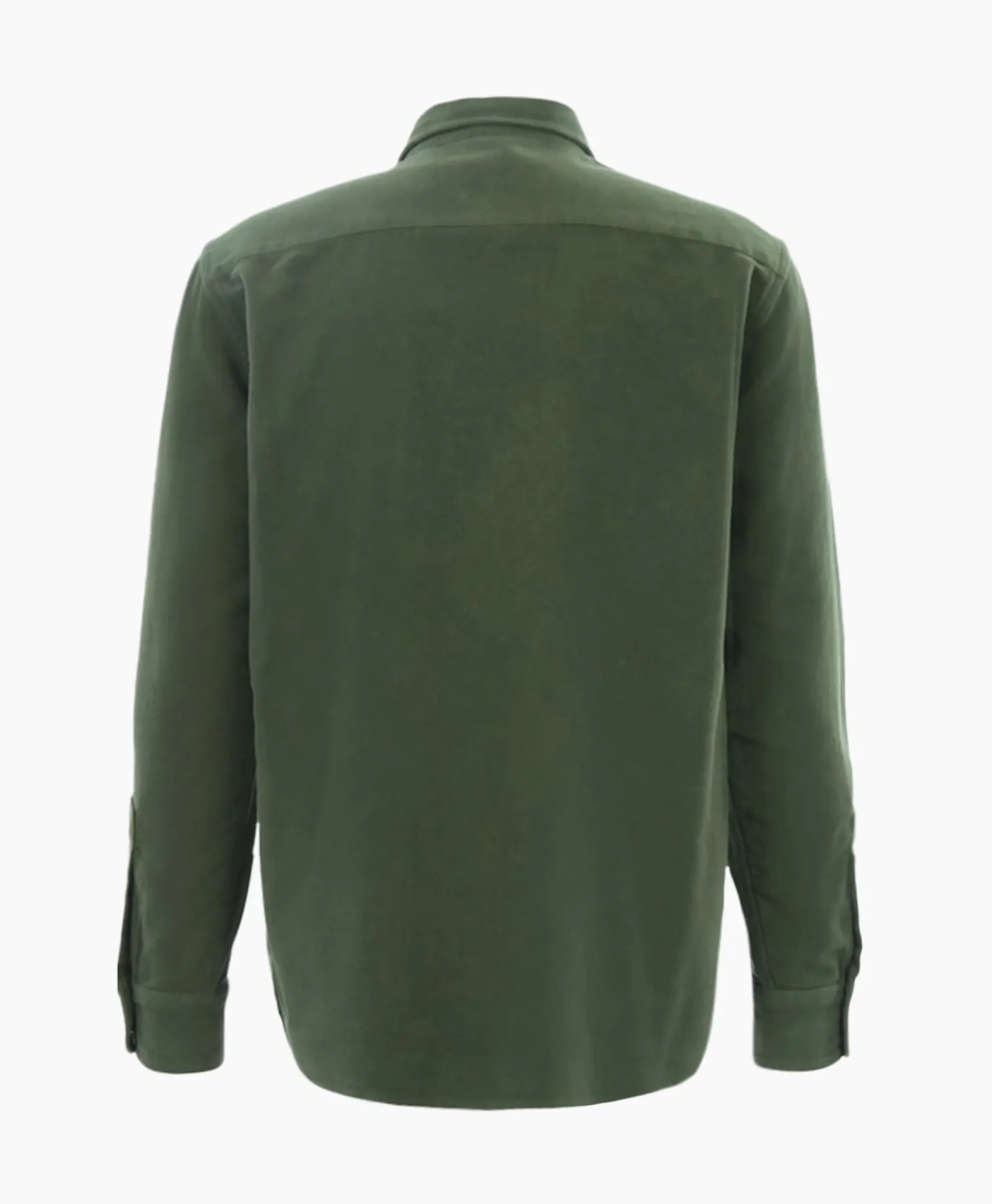 Overhemden^Aspesi Overhemd Camicia Ut-Shirt Groen