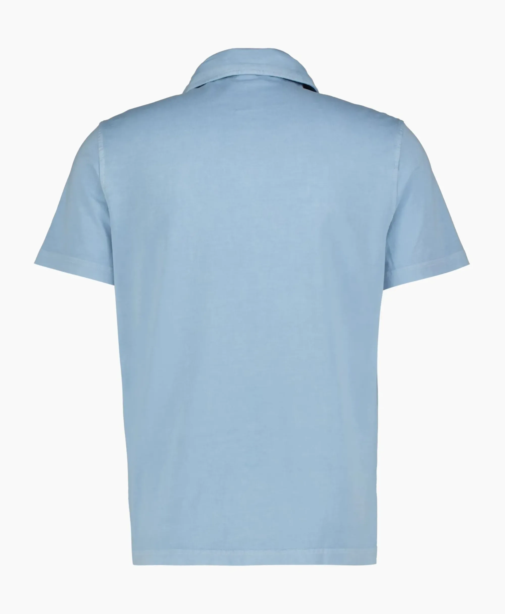 Polo's^Aspesi Polo Mod.Ay15 Licht Blauw