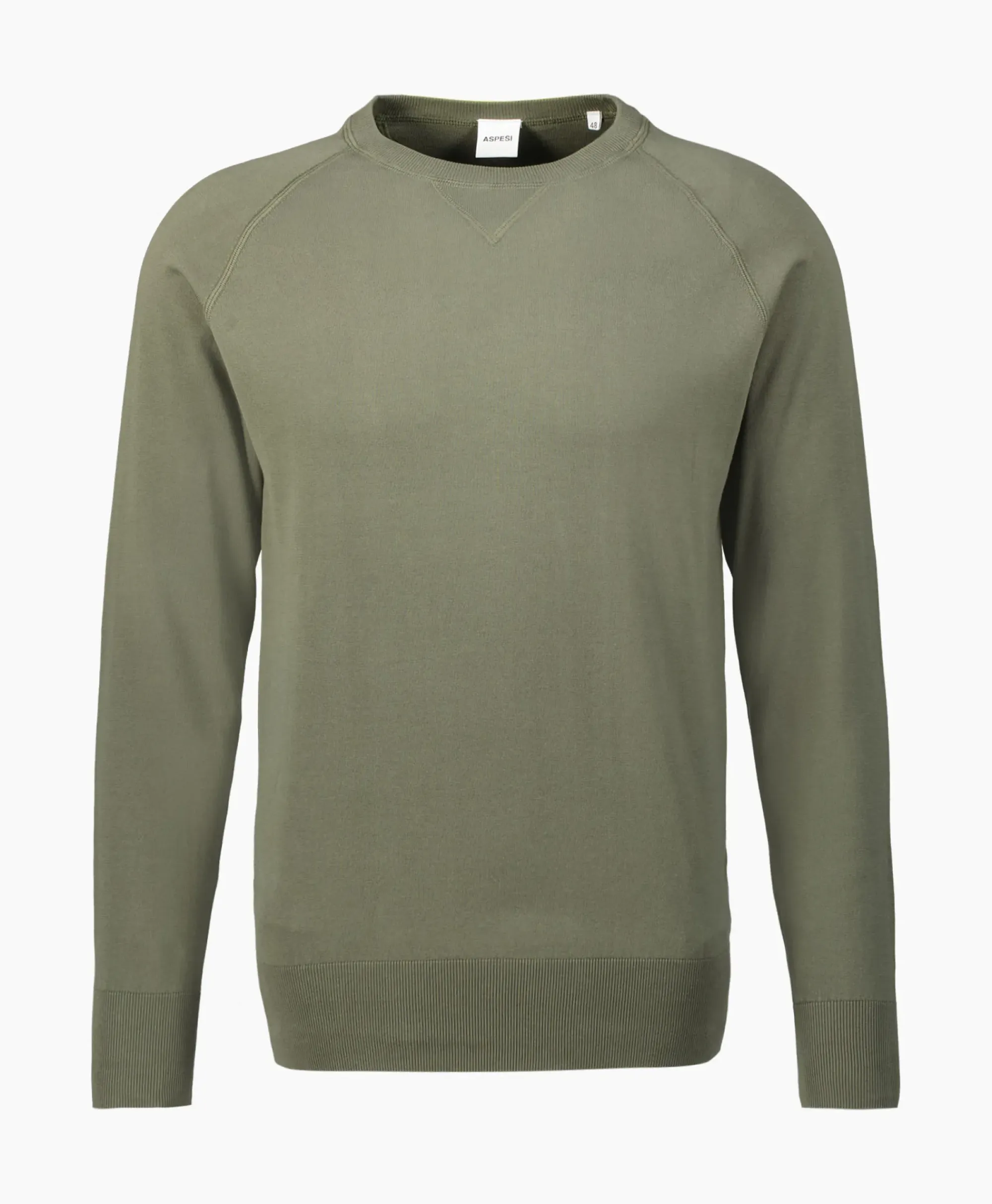 Truien^Aspesi Pullover Maglia Mod.M039 Groen