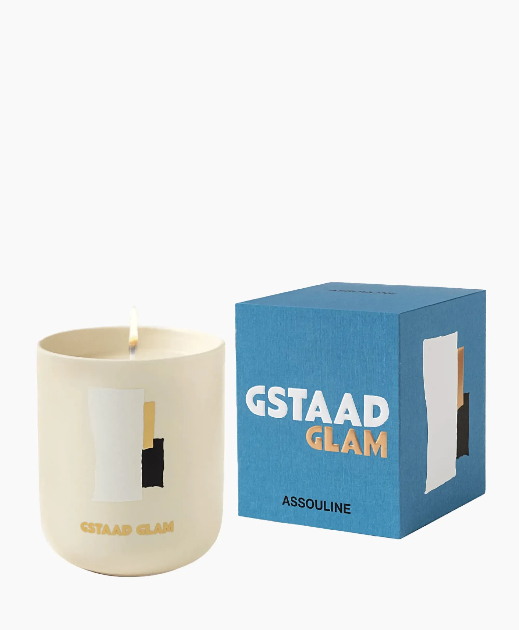 Lifestyle^Assouline Kaars Gstaad Glam - Travelfrom Home Candle Diversen
