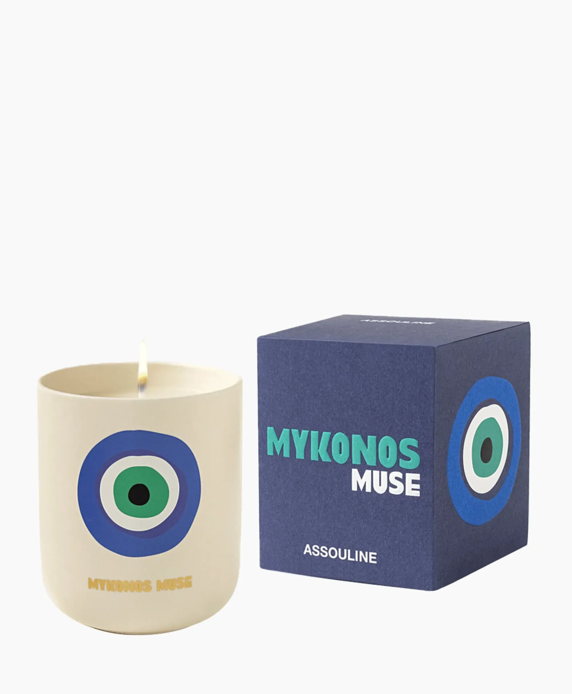 Lifestyle^Assouline Kaars Mykonos Muse - Travelfrom Home Candle Diversen