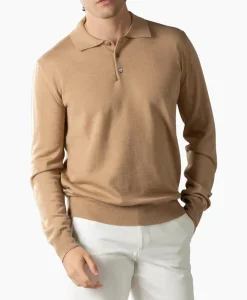 Polo's^Aurelien Polo Longsleeve Beige