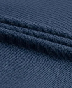 Truien^Aurelien Pullover Buttonless Polo L Blauw