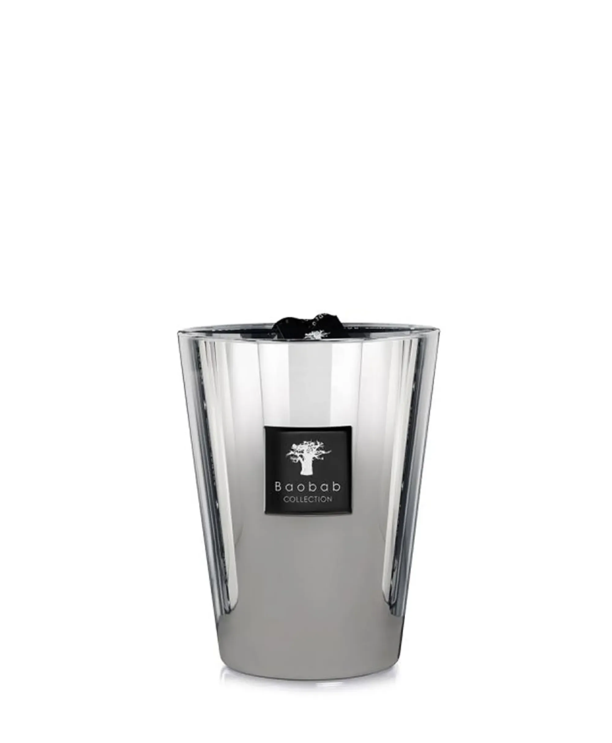 Lifestyle^Baobab Kaars Max 24 Les Exclusives Zilver