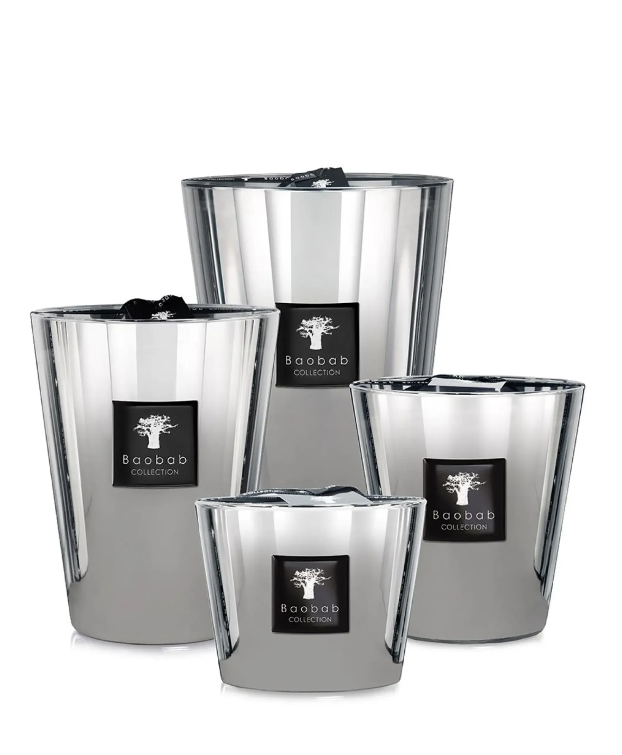 Lifestyle^Baobab Kaars Max 10 Les Exclusives Zilver